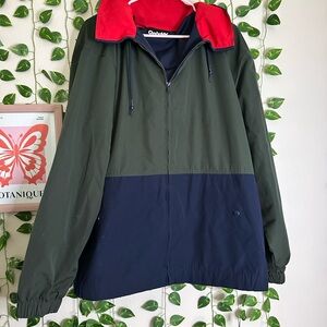 Men’s / unisex only NY Windbreaker hoodie jacket size medium/large